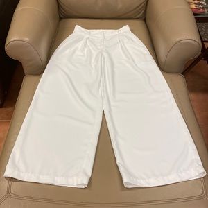 Shein Wide Leg Pants with Pleats - M